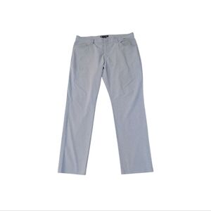 Travis Mathew Pant Gray Golf Slacks Trousers 38 x 33" Preppy Country Club